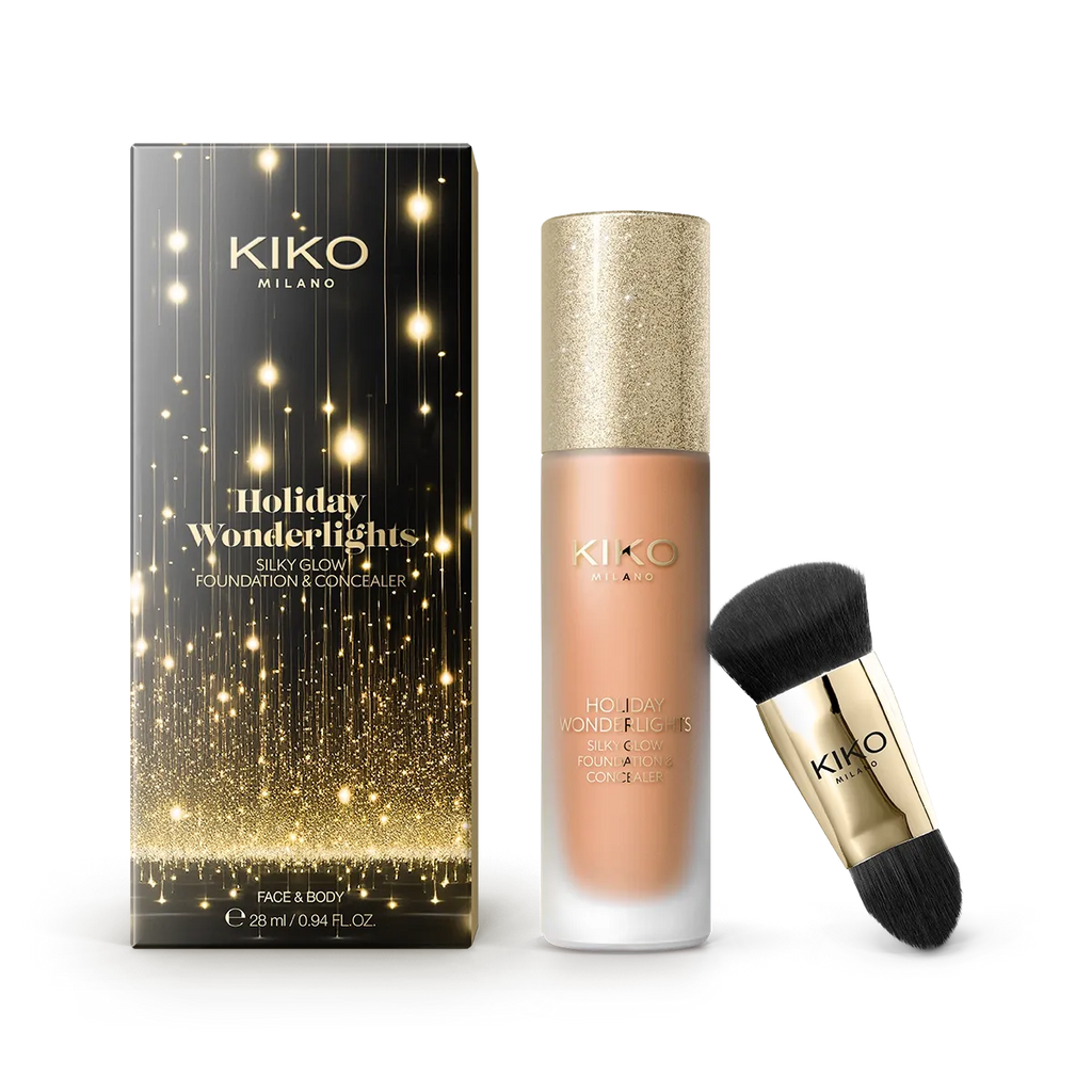 Kiko Milano Holiday Wonderlights Silky Glow Foundation & Concealer