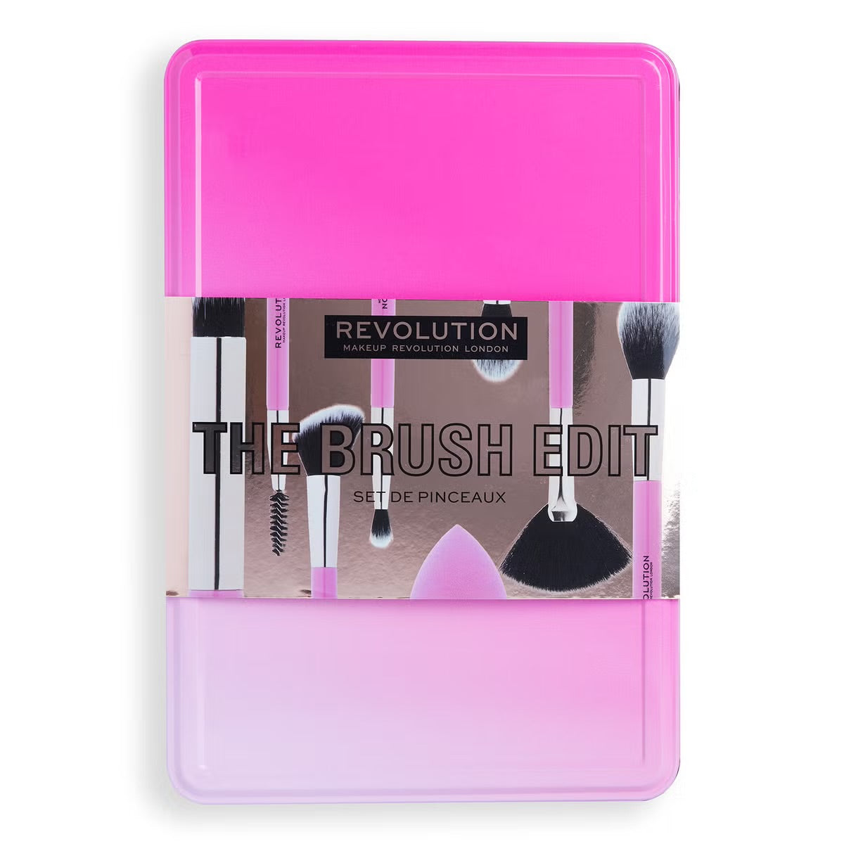MAKEUP REVOLUTION THE BRUSH EDIT GIFT SET (WORTH 40$)