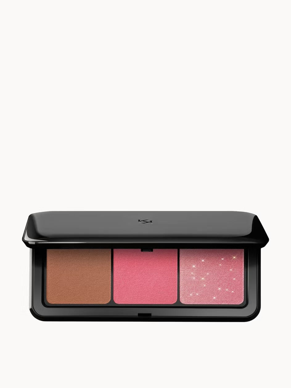 Kiko Milano-Multi Finish Trio Blush And Bronzer Palette