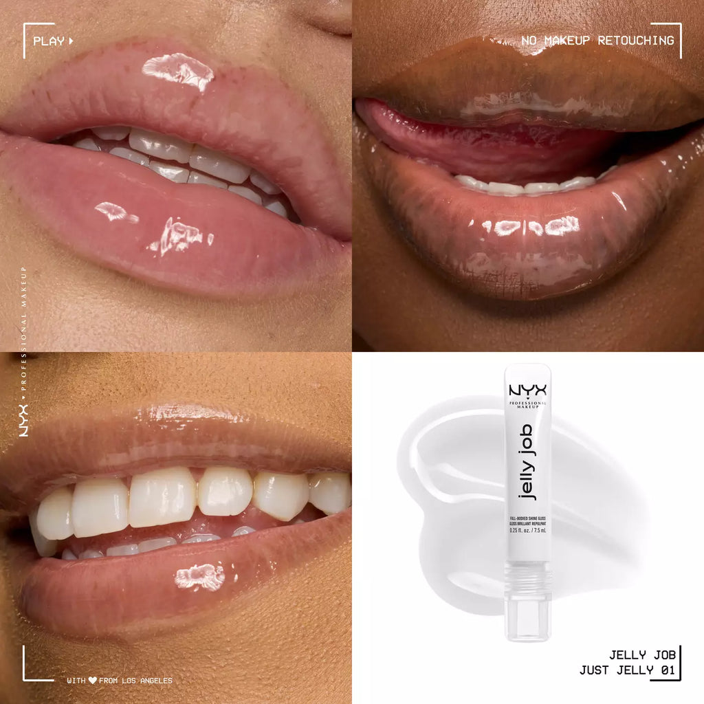 Nyx JELLY JOB FULL-BODIED HIGH SHINE GLOSS-Judt Jelly -