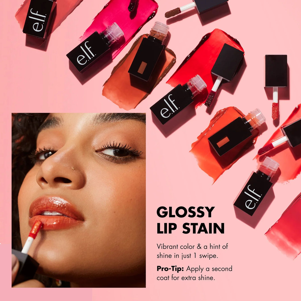 E.L.F Glossy Lip Satin-CINNAMON DREAMZ-