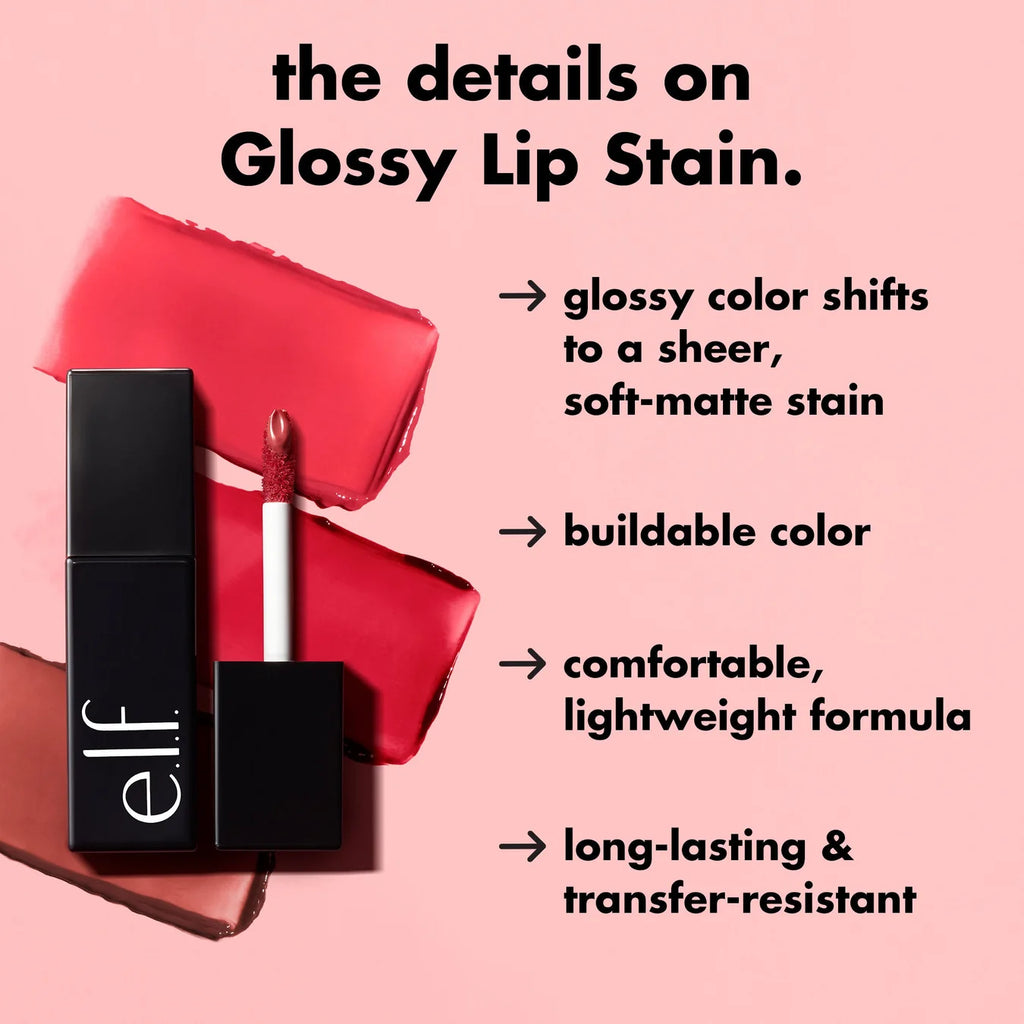 E.L.F Glossy Lip Satin-CINNAMON DREAMZ-