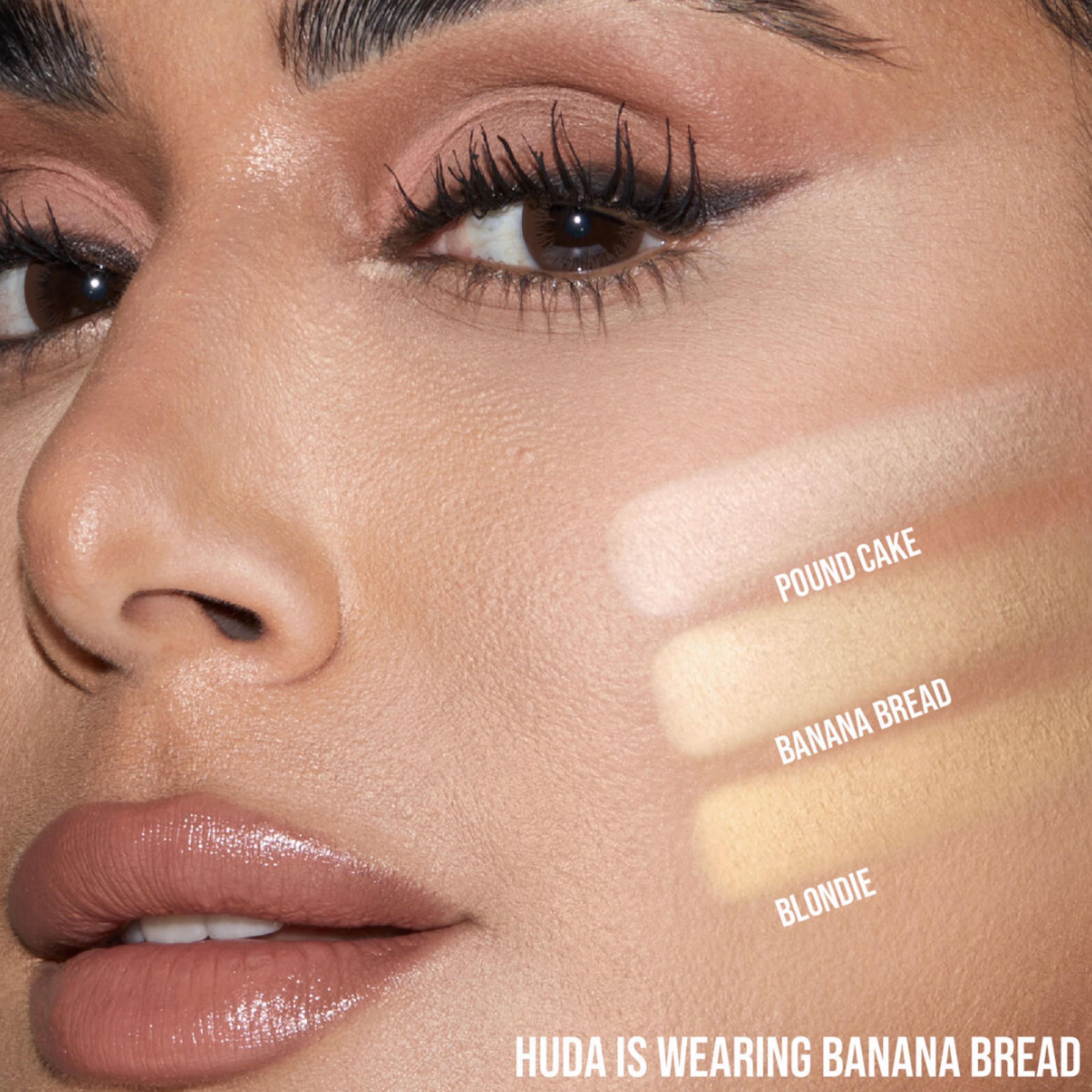 HUDA BEAUTY Easy Bake and Snatch Pressed Powder-POUND CAKE