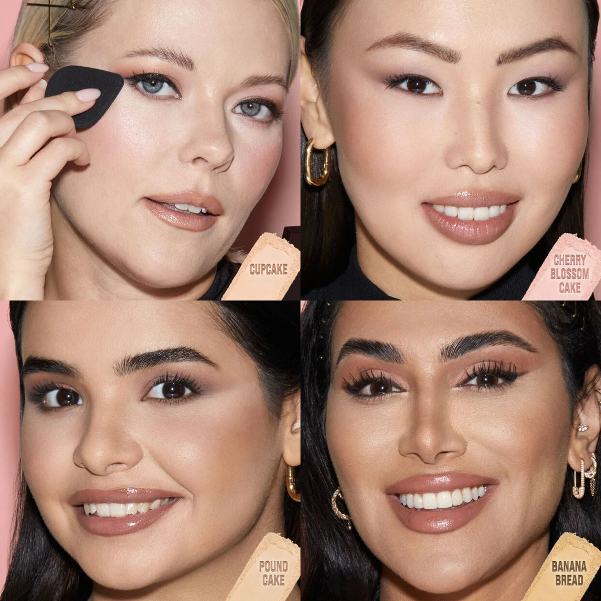 HUDA BEAUTY Easy Bake and Snatch Pressed Powder-POUND CAKE