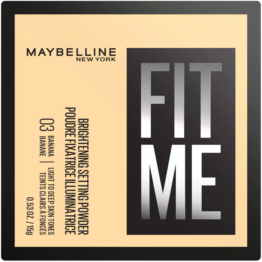 MAYBELLINE NEW YORK BRIGHTENING SETTING POWDER(BANANA)03