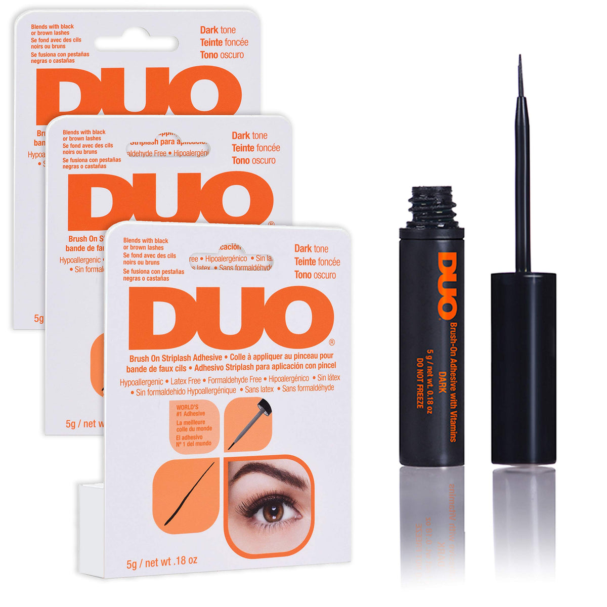 Duo black lash glue