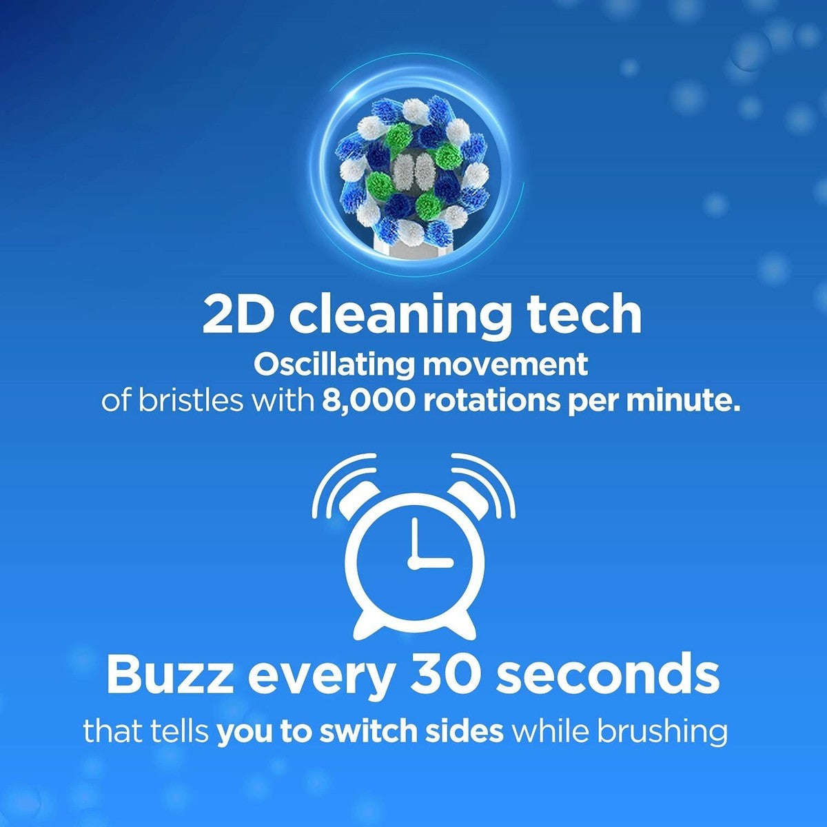 Oral B Vitality 100 White Criss Cross Electric Rechargeable Toothbrush