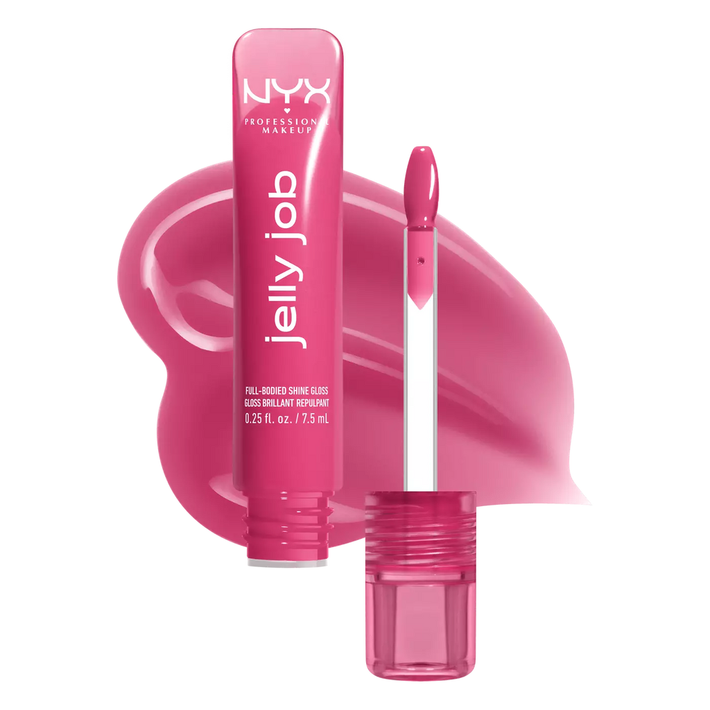 Nyx JELLY JOB FULL-BODIED HIGH SHINE GLOSS-jelly Jamin’-