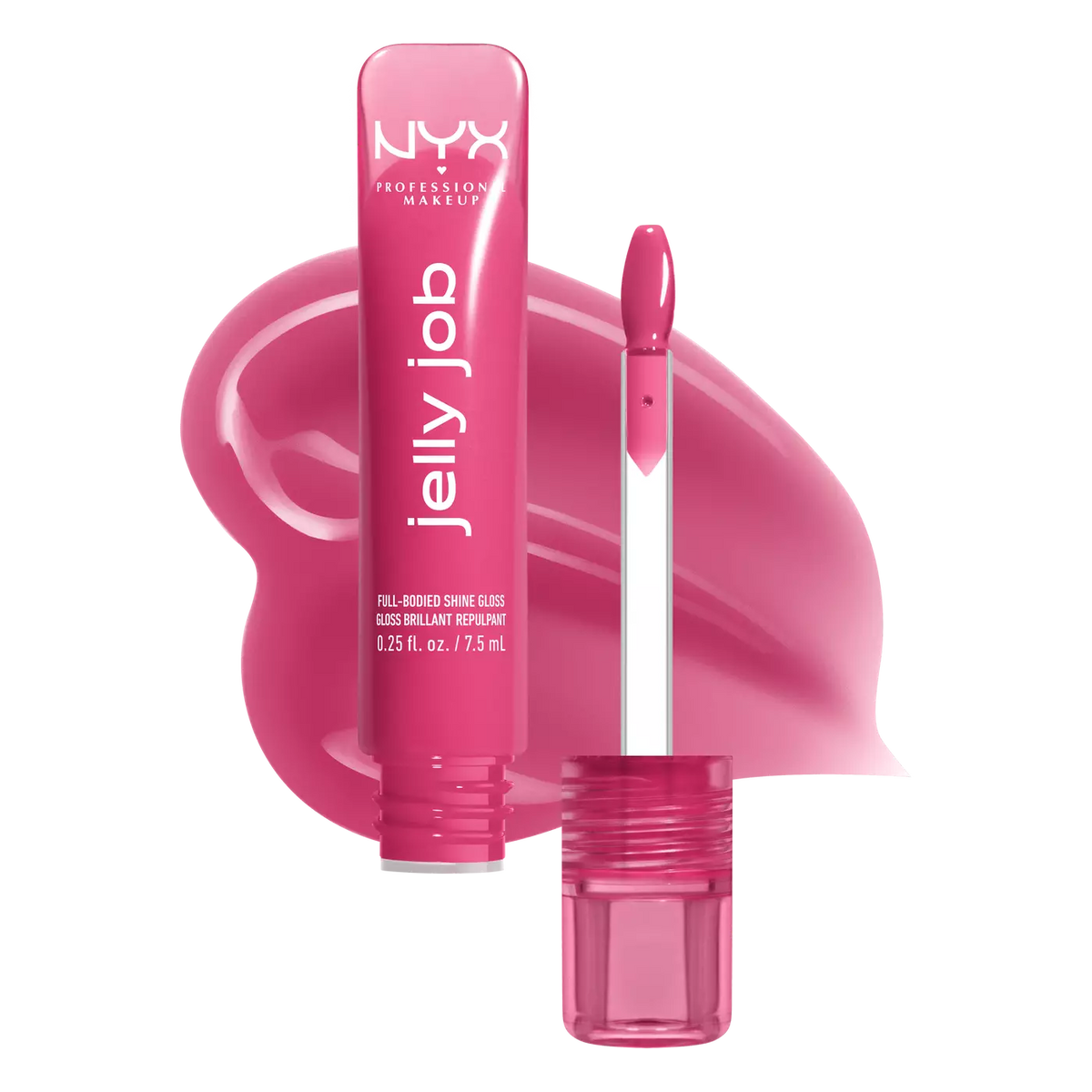 Nyx JELLY JOB FULL-BODIED HIGH SHINE GLOSS-jelly Jamin’-