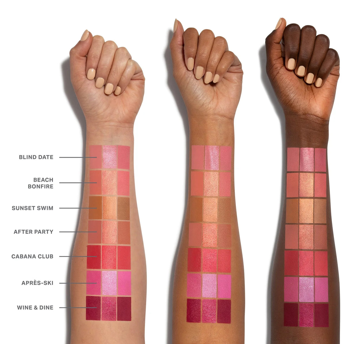 MORPHE CHEEK THRILLS BLUSH TRIO(Cabana club)