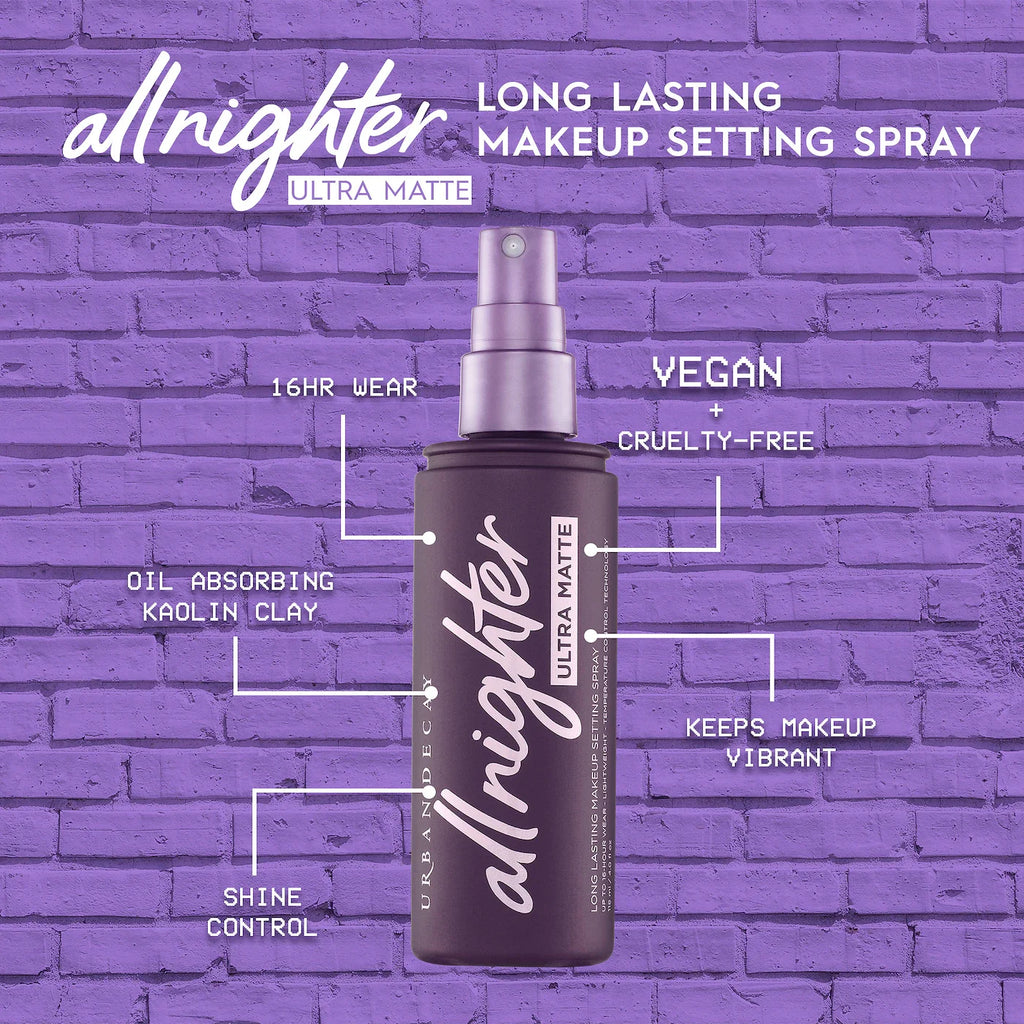 Urban Decay - All Nighter Ultra Matte Makeup Setting Spray