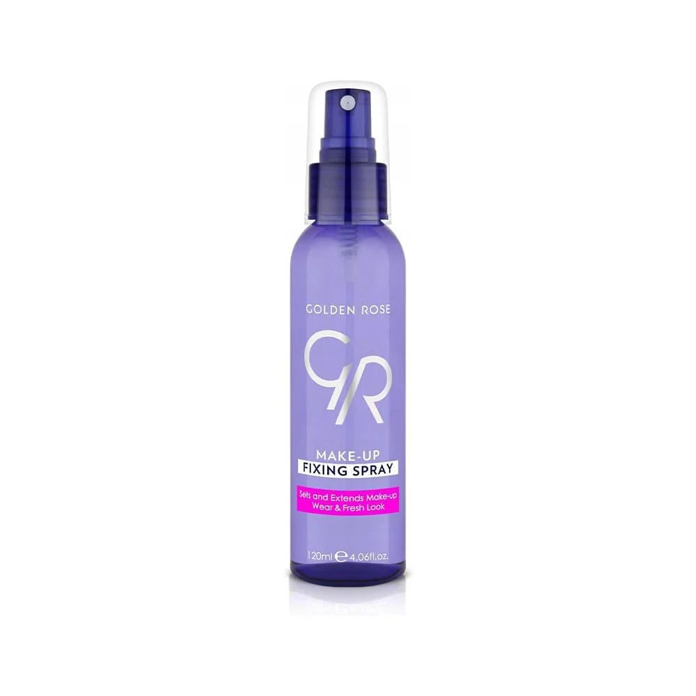 Golden rose makeup fixing spray