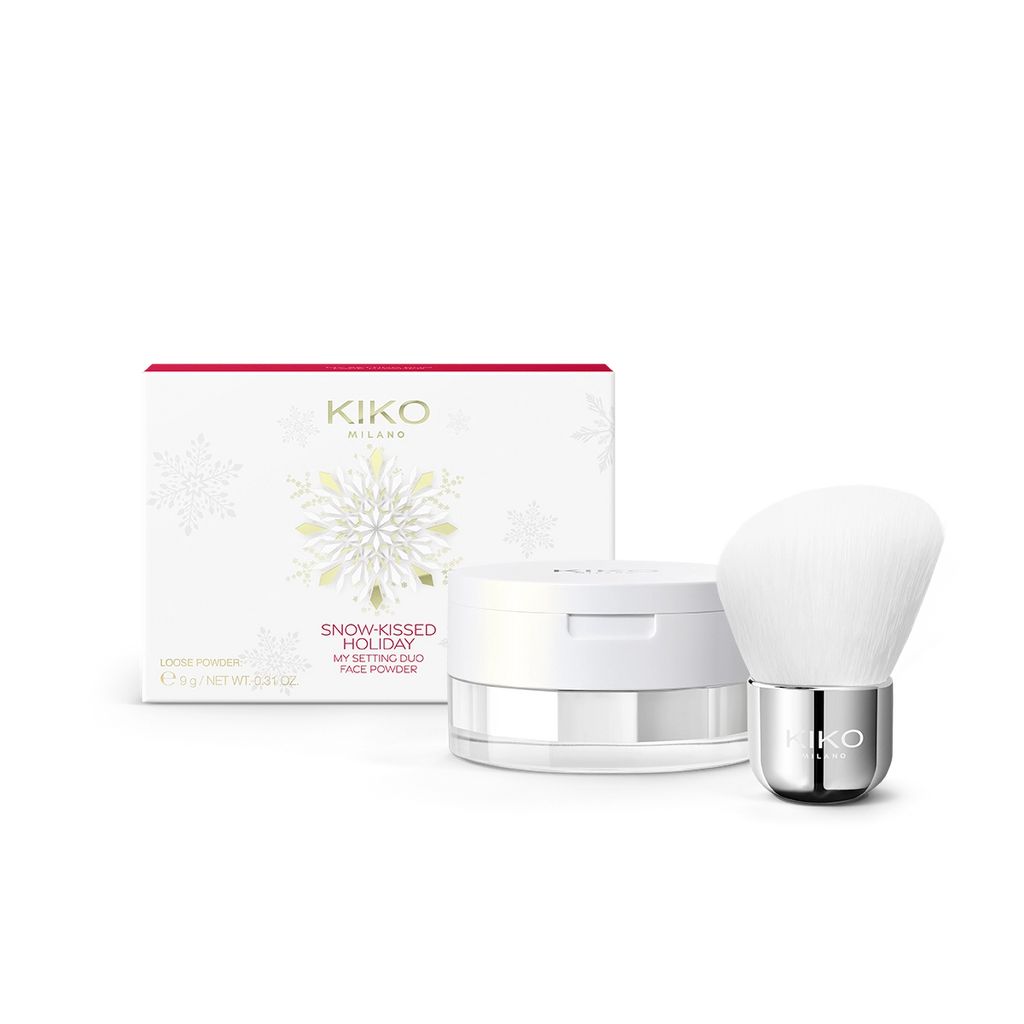 Kiko Milano-Snow kissed holiday my setting duo face powder