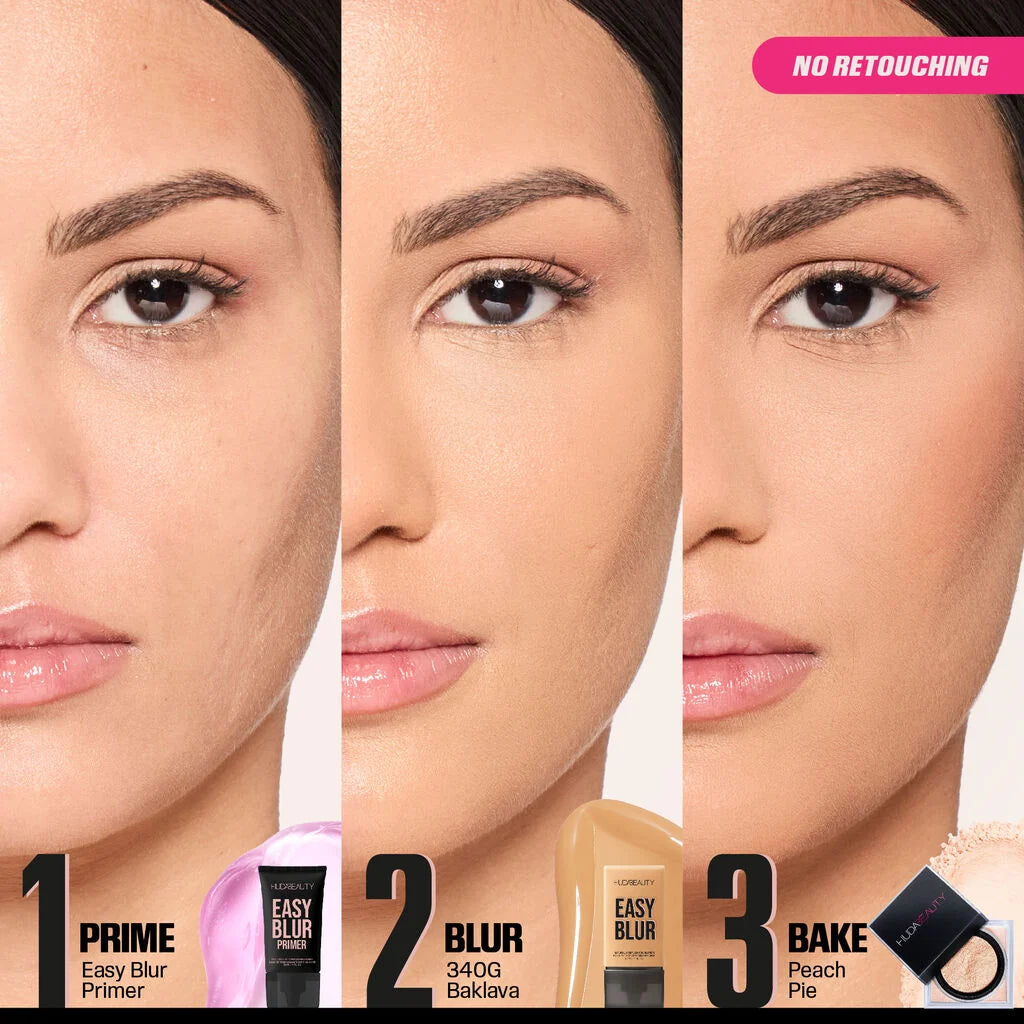 HUDA BEAUTY EASY BLUR NATURAL AIRBRUSH FOUNDATION WITH NIACINAMIDE