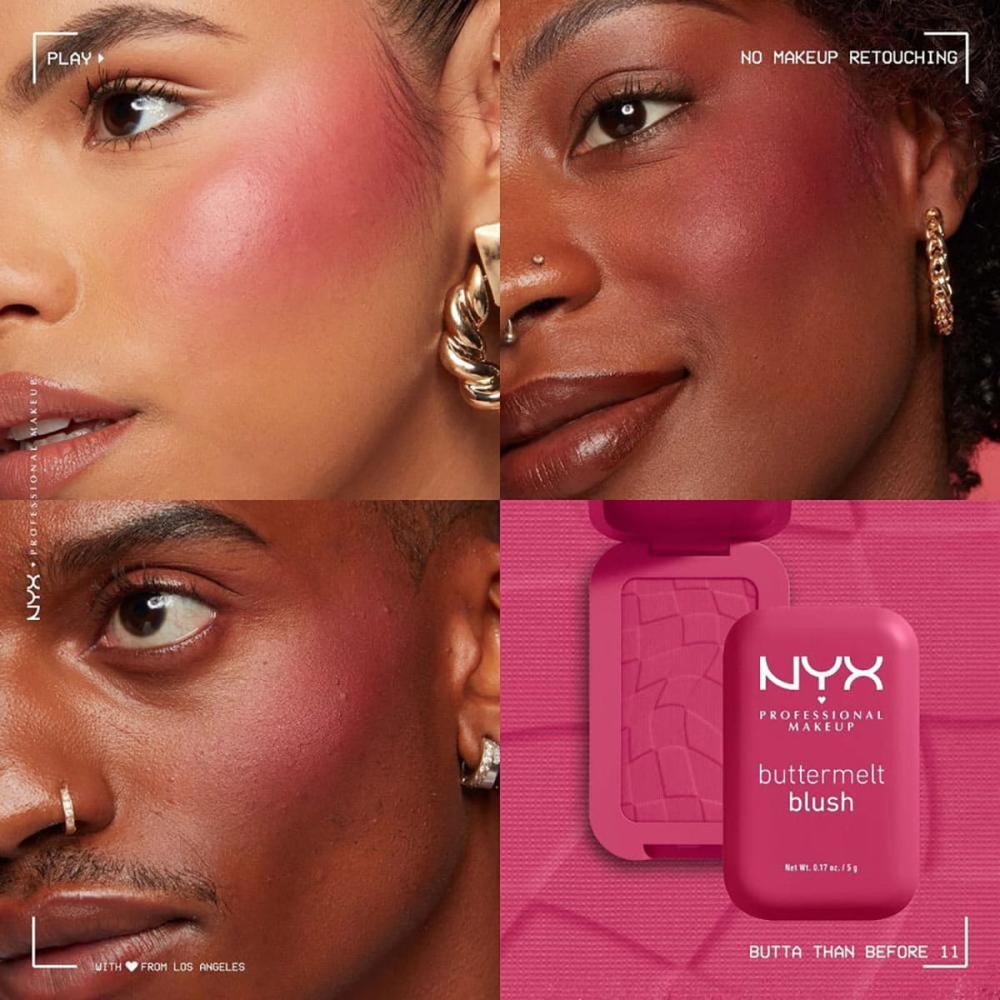 NYX PROFESSIONAL MAKEUP BUTTERMELT BLUSH ( Butta than before 11 )