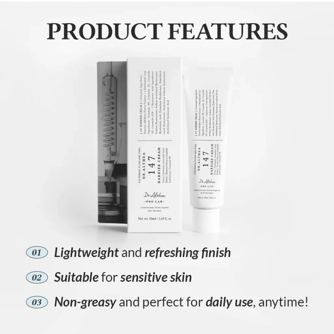 Dr Althea 147 Barrier Cream Face Moisturizer 50ml