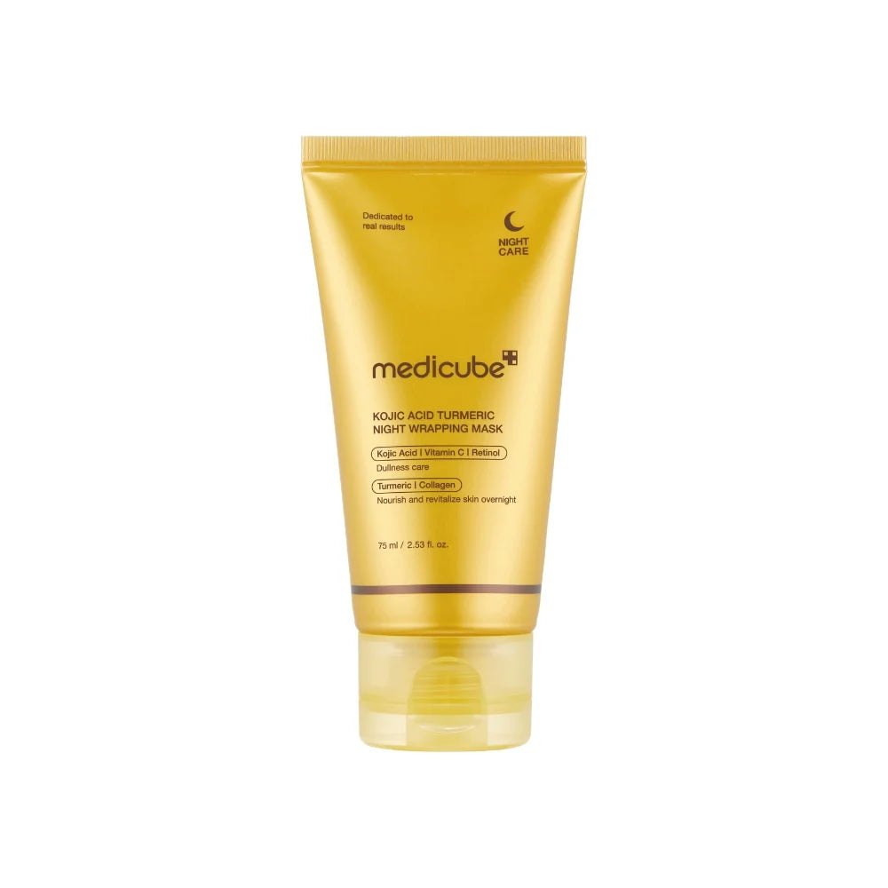 Medicube -KOJIC ACID TURMERIC NIGHT WRAPPING MASK 75 ML