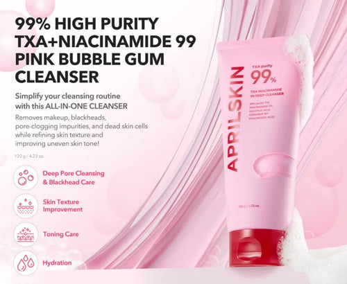 APRILSKIN TXA NIACINAMIDE TONING SHOT 99 DEEP CLEANSER