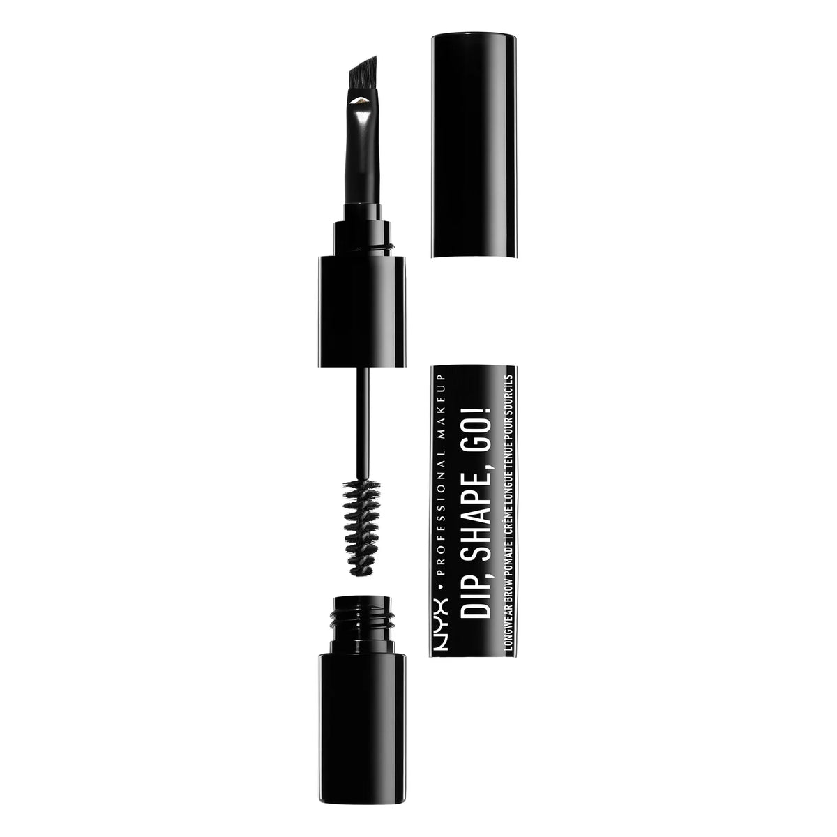 NYX Professional Makeup Dip Shape Go Longwear Brow Pomade-BLACK-