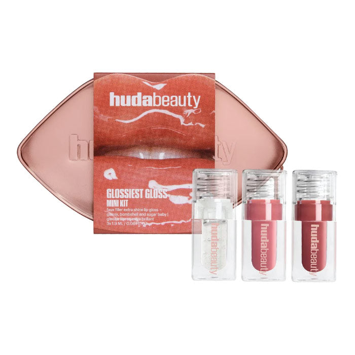 HUDA BEAUTY GLOSSIET GLOSS TRIO MINI KIT