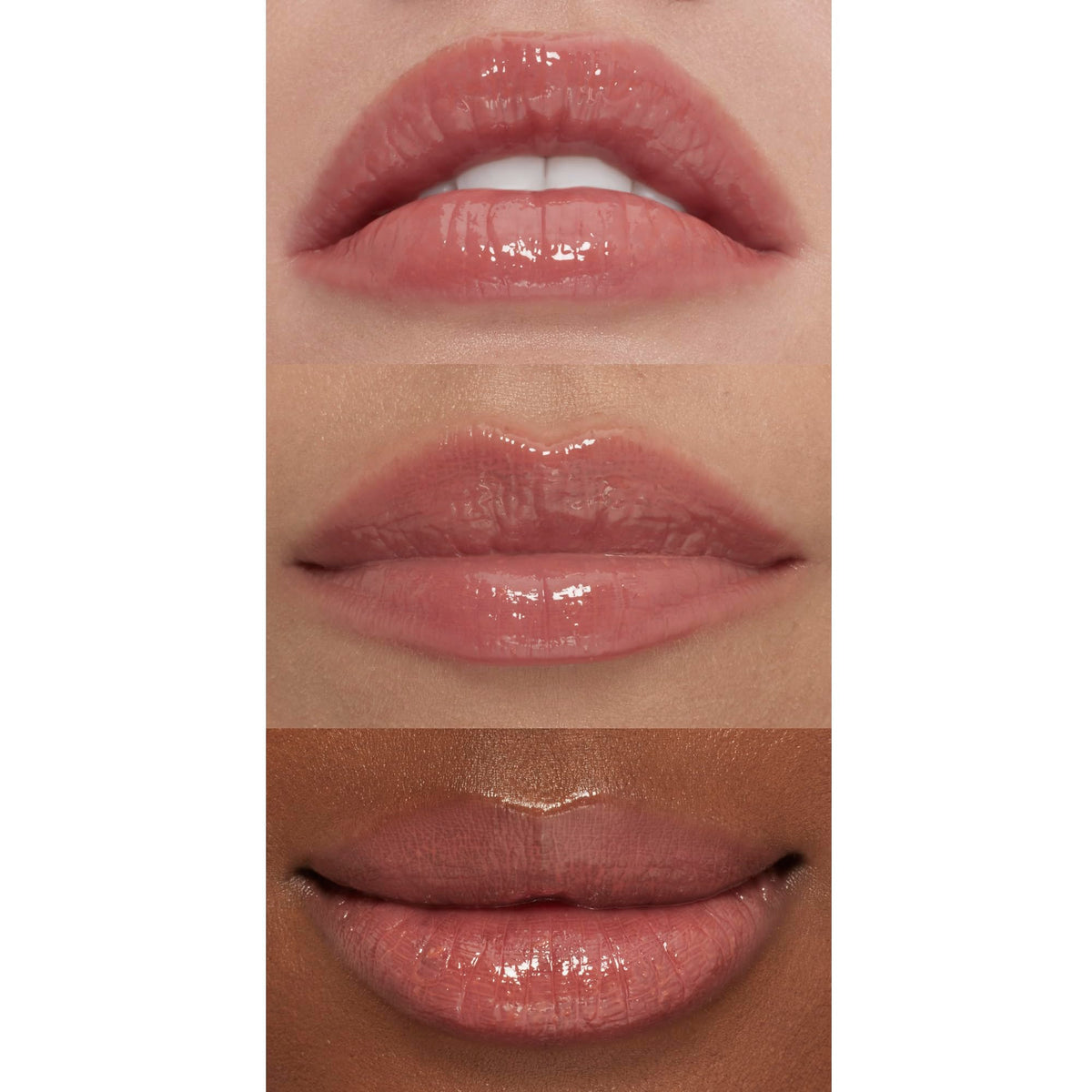 E.L.F Lip Plumping Gloss-Mocha Twist - Medium Pinky Brown