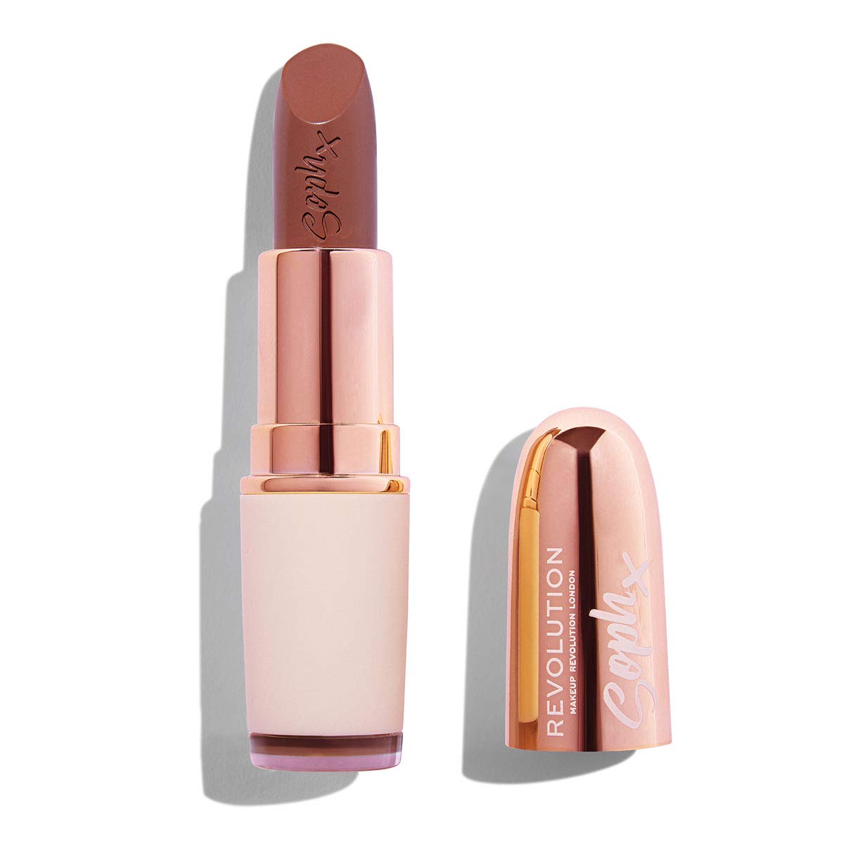Makeup Revolution, Soph, Nude Lipstick, Syrup