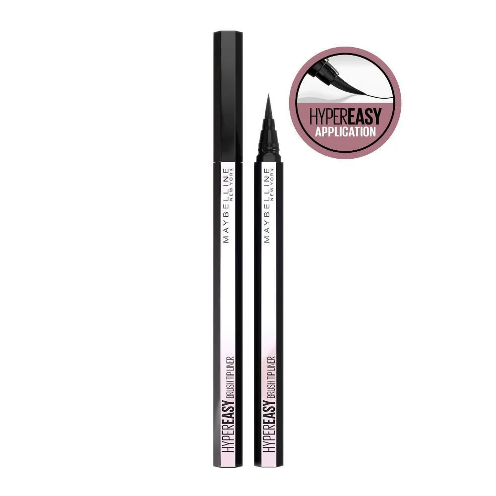 Maybelline New York Eyestudio Hyper Easy Liquid Liner Matte - Intense Black Lasts For Up To 24H