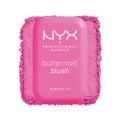 NYX BUTTERMELT HIGH-PIGMENT BLUSH 01 My butta half