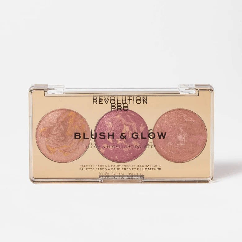 Revolution Pro Blush & Glow Palette-Cranberry Glow